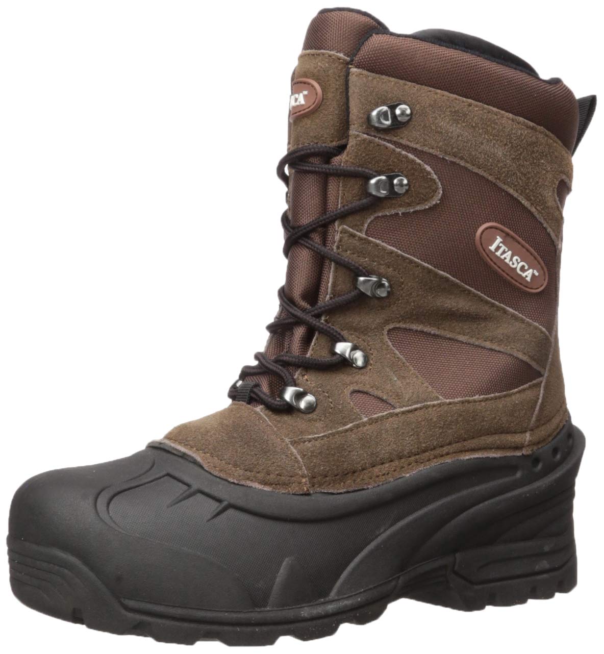 Itasca Men's Ketchikan Waterproof Winter Boots - Thermal Insulated Reflective Snow Boots for Hiking, Hunting & Cold Weather Outdoor Activities