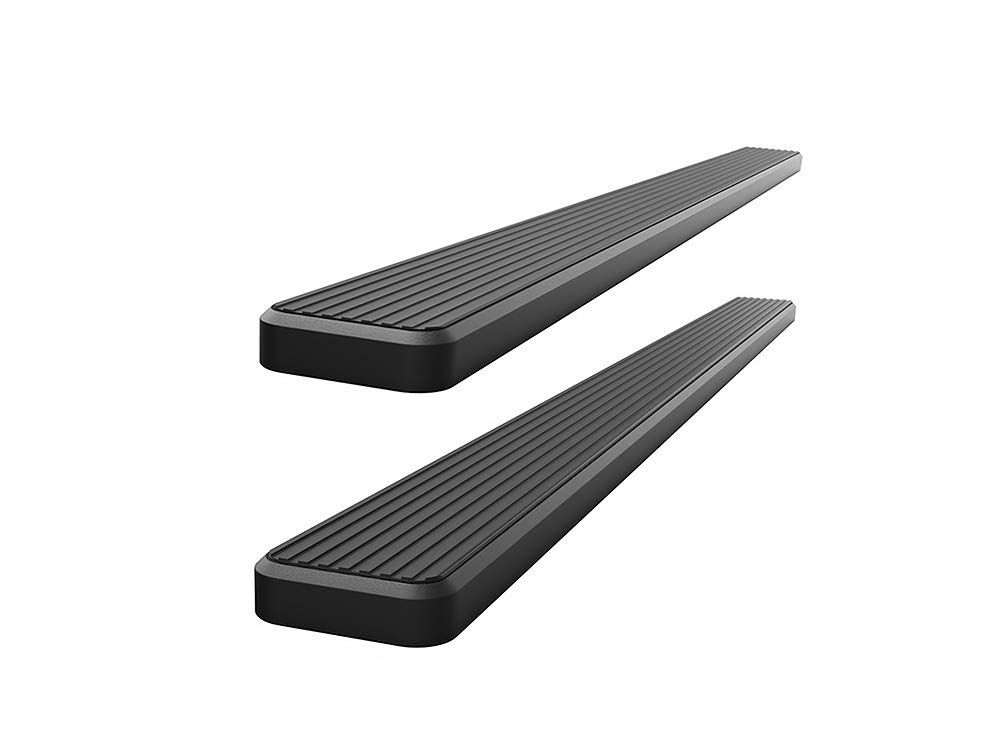 APS Premium 6in Black Running Boards - Compatible with Nissan Pathfinder 2013-2021 | Side Step Nerf Bars for Easy Entry & Exit | Rugged Off-Road Protection