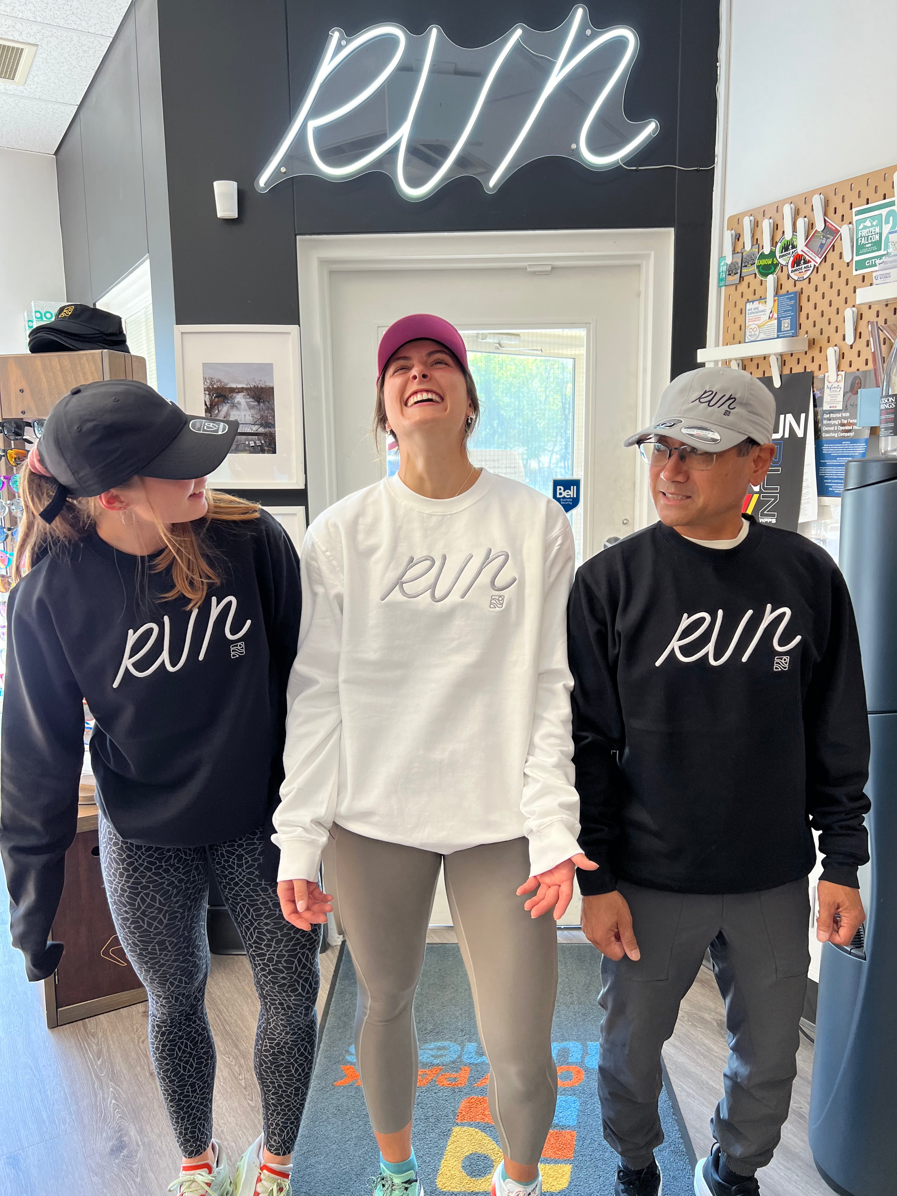 City Park Runners Embroidered Crewneck Sweatshirt - Comfortable Running Jogging Pullover for Men & Women - Perfect for Outdoor Workouts, Gym Training and Casual Streetwear