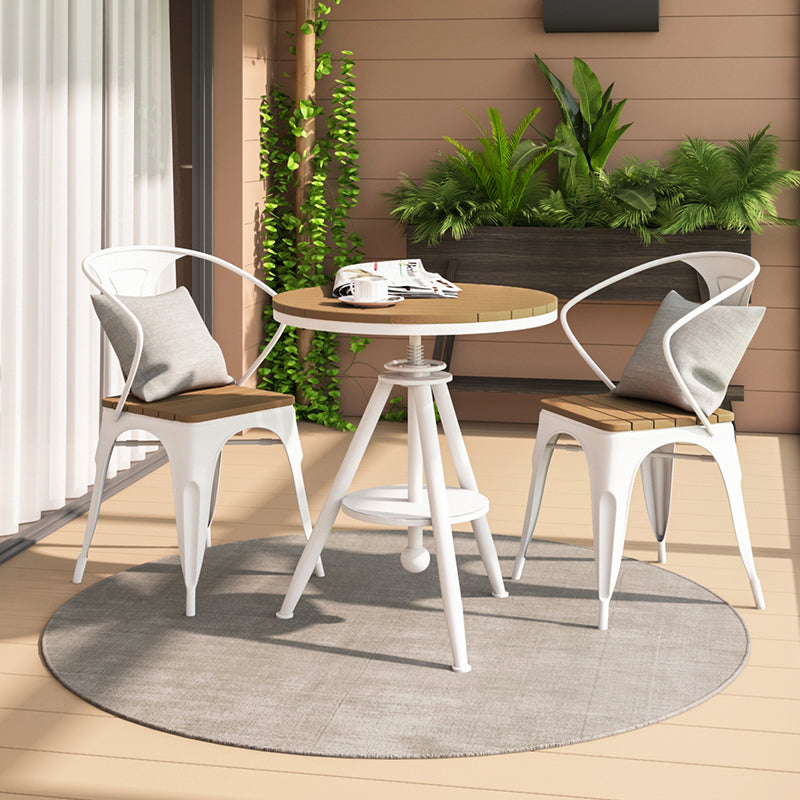 GIOVANNI 5-Piece Outdoor Patio Dining Set - Weather-Resistant Wicker Furniture for Apartment Balcony, Villa Garden & Backyard - Perfect for Al Fresco Dining & Outdoor Entertaining