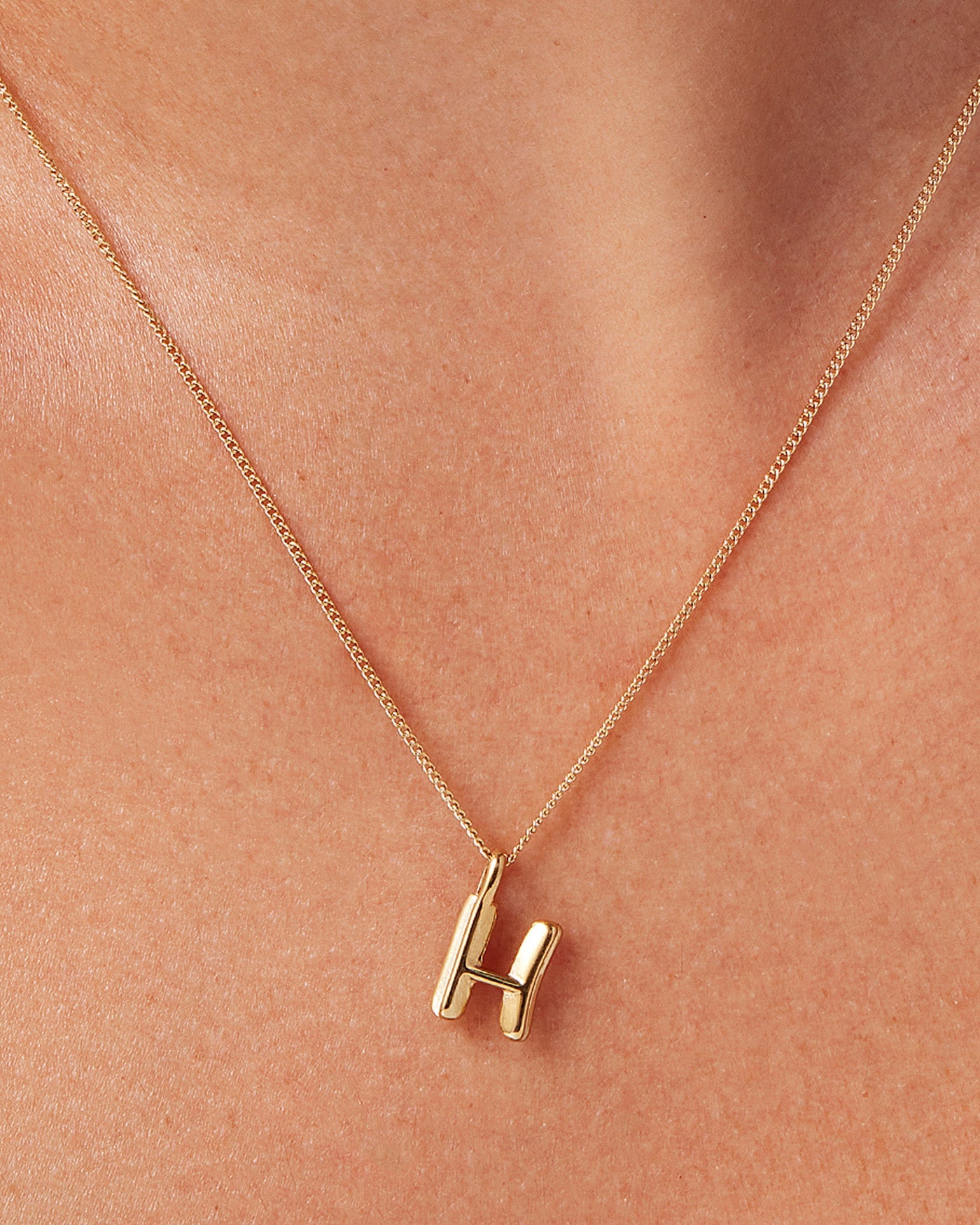 Personalized Monogram Necklace for Women - Custom Initial Pendant Jewelry Gift for Her - Perfect for Birthdays, Anniversaries & Valentine's Day