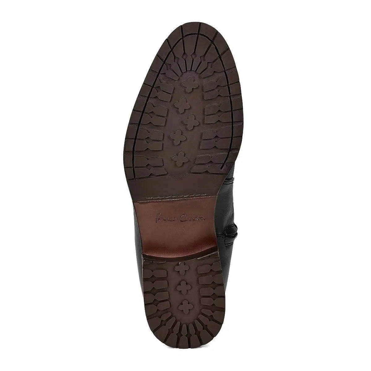 Franco Cuadra Women's Black Casual Stingray Leather Riding Boots - Stylish & Comfortable for Everyday Wear, Horseback Riding & Outdoor Activities