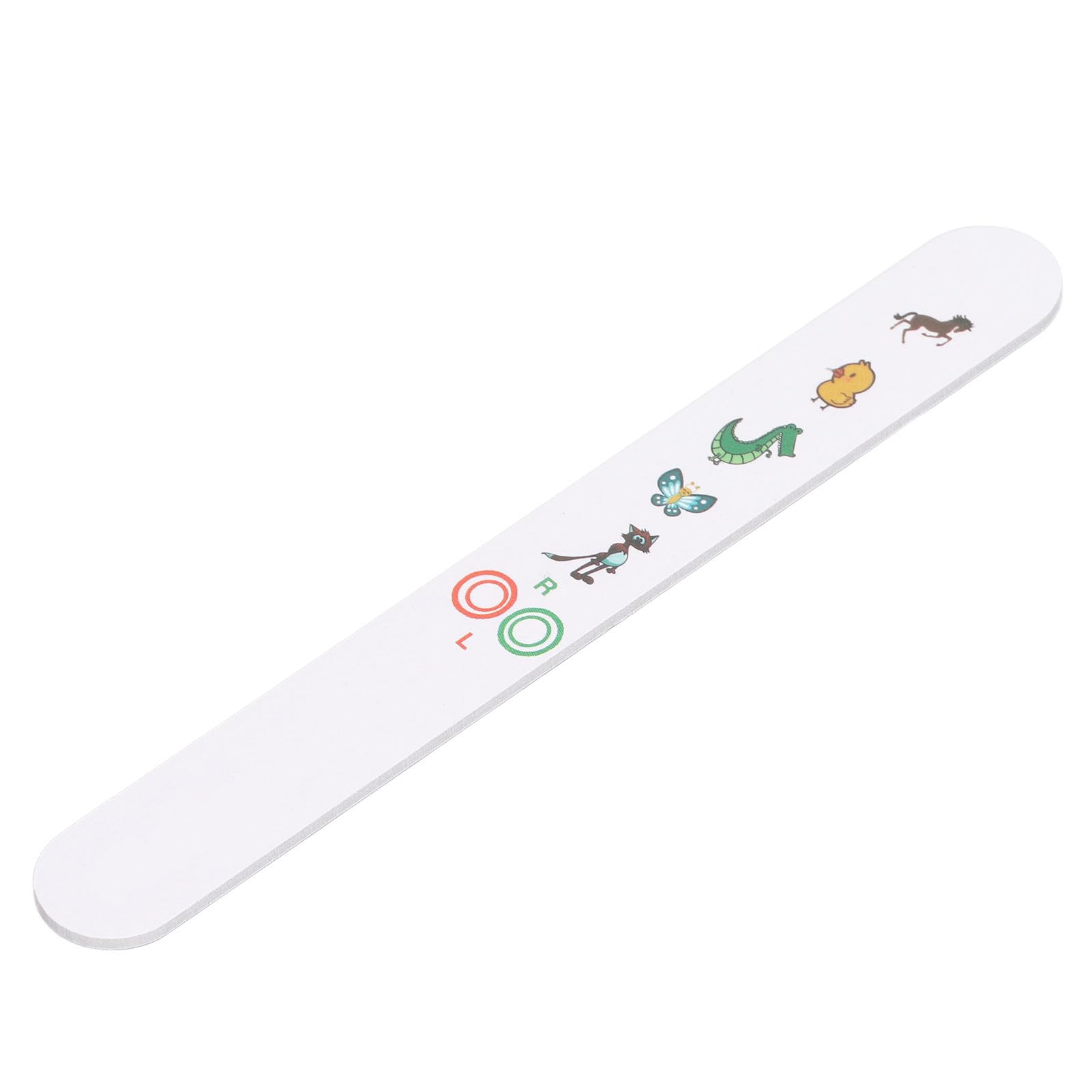 Professional Fixation Stick Vision Tester - Bright Color Eye Chart Optometry Tool for Eye Exams | Perfect for Eye Clinics, Hospitals & Home Vision Testing
