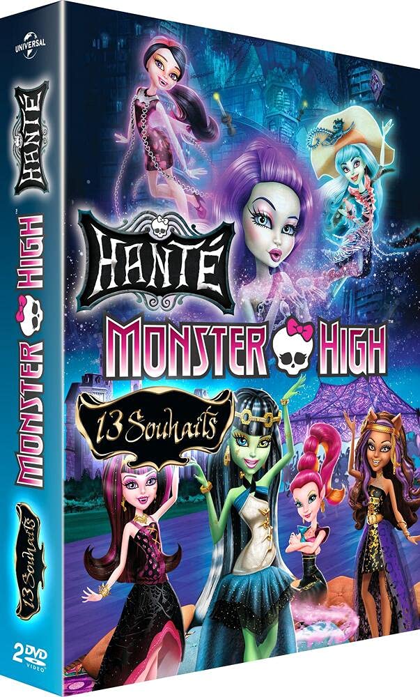 Monster High Haunté & 13 Wishes Doll Set - Collectible Fashion Doll with 13 Wishes Theme | Perfect for Kids' Birthday Gifts, Halloween Collectibles & Toy Display