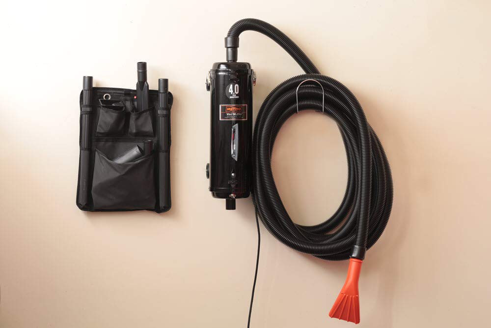 VNB-4AFBR Metro Wall Mount Vac N Blo 4HP Vacuum & Power Blower - Heavy Duty Cleaning for Garages, Workshops & Outdoor Areas