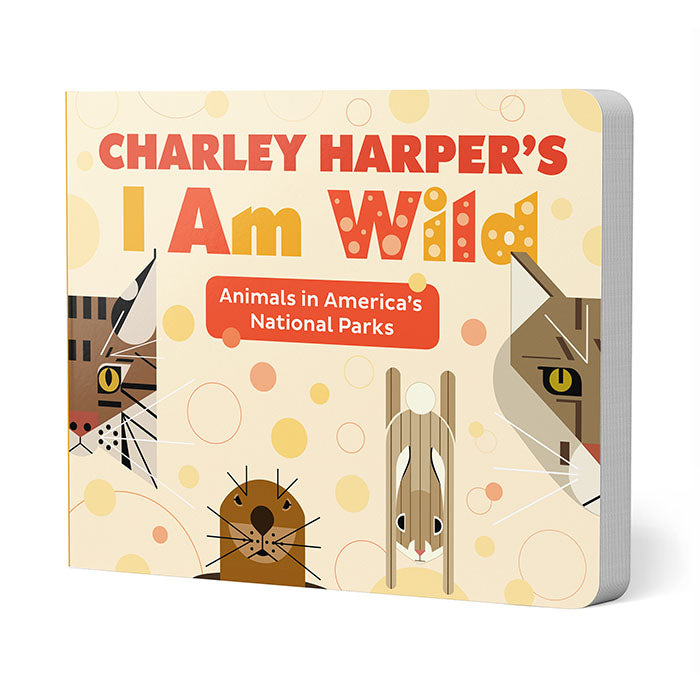 Charley Harper’s I Am Wild Board Book - Colorful Wildlife Animal Book for Toddlers & Babies - Perfect for Early Learning, Bedtime Stories & Baby Shower Gifts