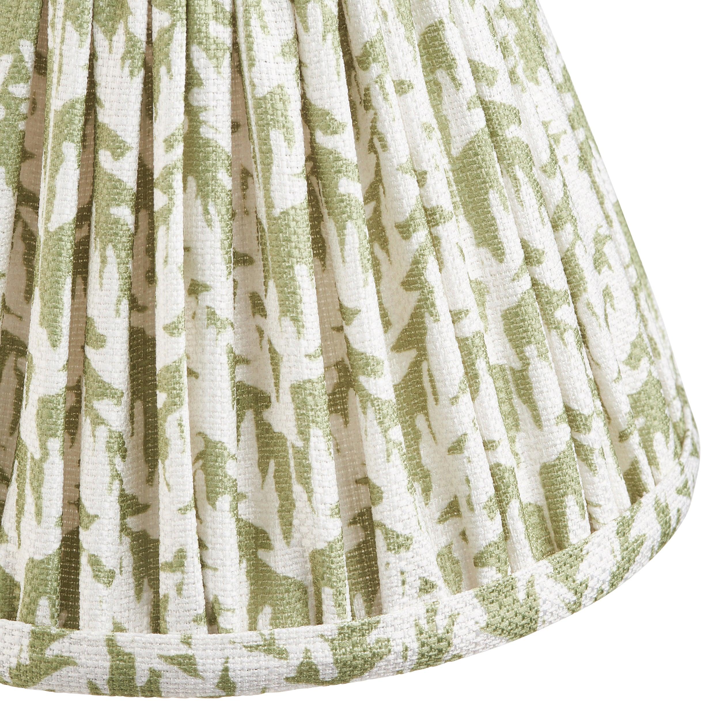 Brass Wall Light with Dome Arc and 16cm Green Leaf Shade - Perfect for Herb Garden, Kitchen, and Indoor Decor