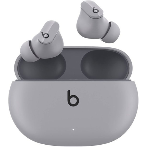 Beats Studio Buds True Wireless Noise Cancelling Earbuds - Moon Grey | Bluetooth Headphones for Workouts, Commuting & Travel