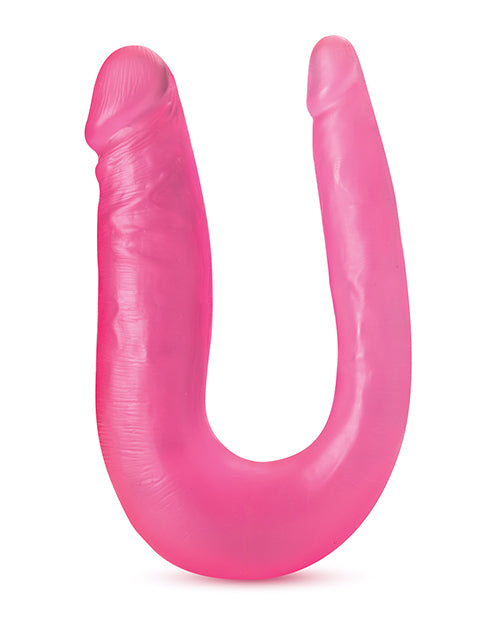 B Yours Sweet Double Dildo - Pink Adult Toy for Couples & Solo Play - Perfect for Lesbian, BDSM & Spicy Intimate Moments