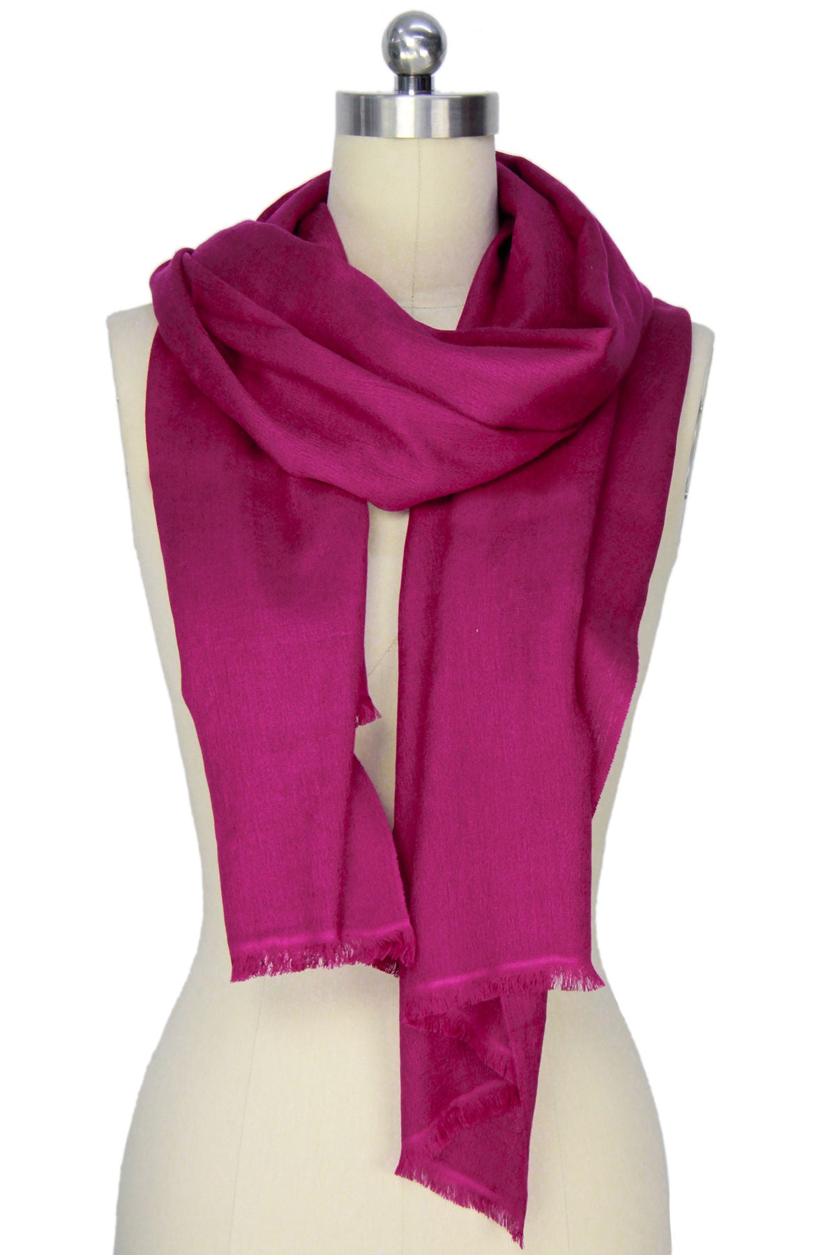 Luxury Cashmere Silk Eyelash Scarf - Soft Winter Wrap for Women - Perfect for Office, Party & Evening Out