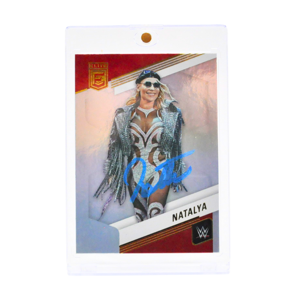 Natalya Signed WWE Card – 2023 Donruss #57 (JSA Certified) | Wrestling Memorabilia for Collectors & Fans