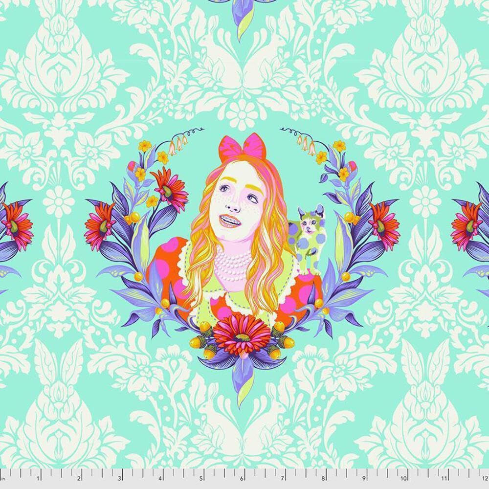 Tula Pink Alice Daydream Free Spirit Curiouser and Curiouser Fabric - Whimsical Cotton Quilting Material for DIY Crafts, Home Decor & Sewing Projects