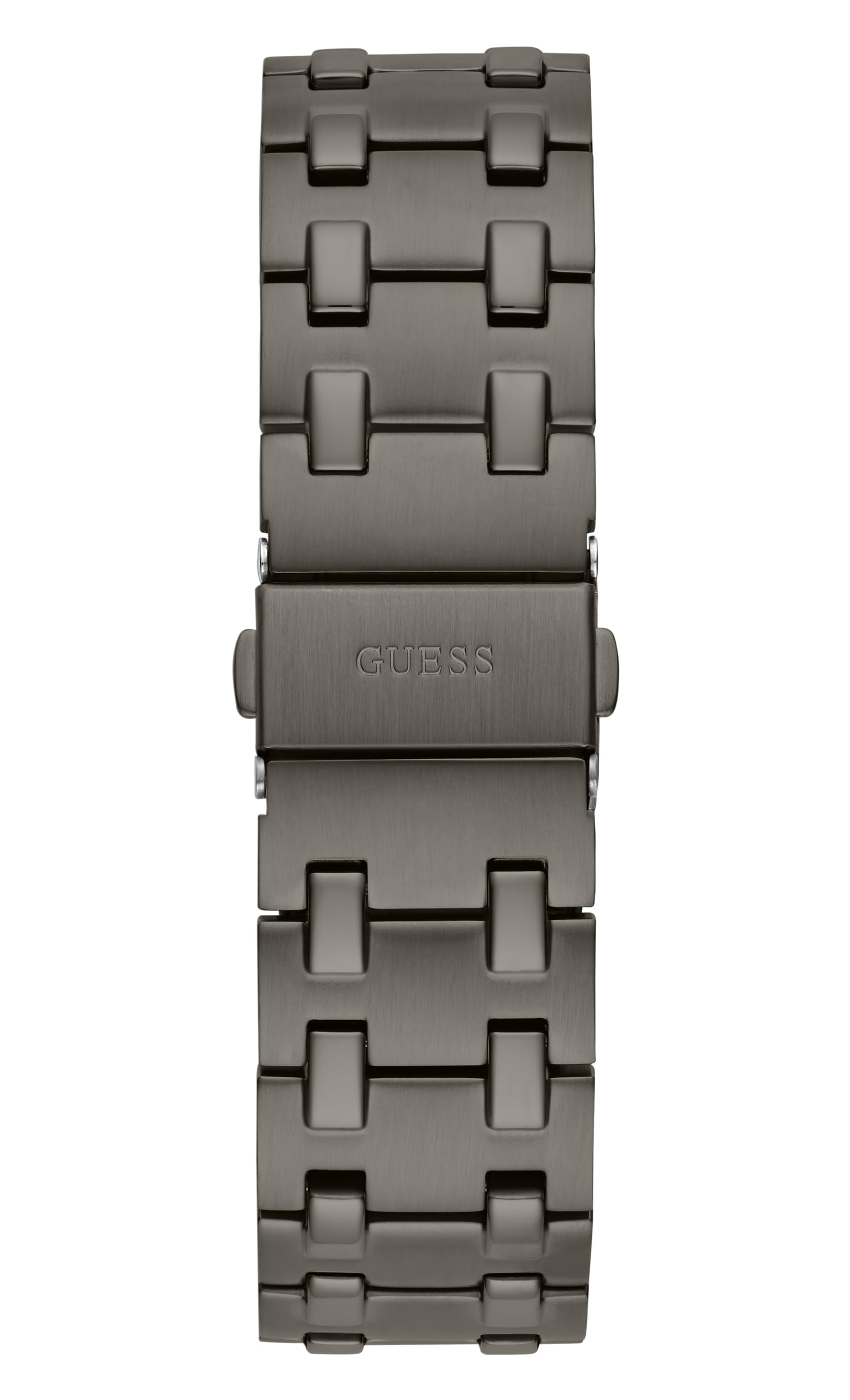 GUESS Men's 42mm Stainless Steel Chronograph Watch with Date Display - Water Resistant, Fashionable & Durable for Business, Casual & Outdoor Activities