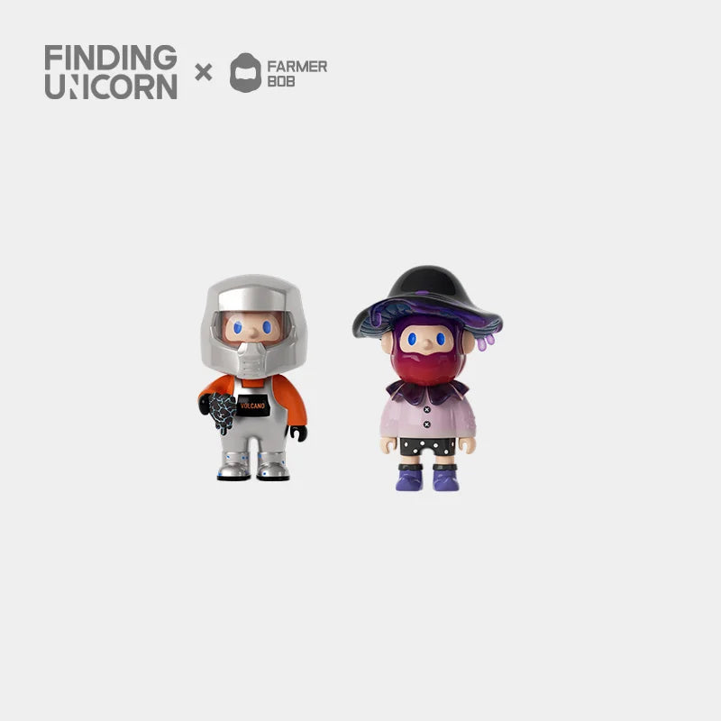 FARMER BOB Encounter in the Wild Series Blind Box - Collectible Vinyl Figure Mystery Box for Display & Gifts - Perfect for Home Decor, Office Desk & Pop Culture Collections