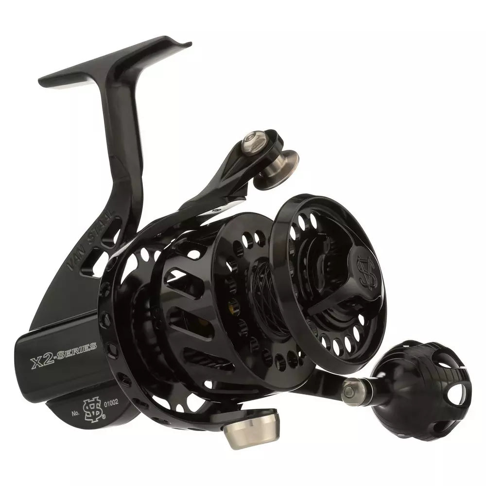 Van Staal VS X2 Bail Less Spinning Reel - Saltwater Fishing Reel for Surf, Pier & Offshore Angling - Corrosion-Resistant Spinning Reel for Saltwater & Freshwater Fishing