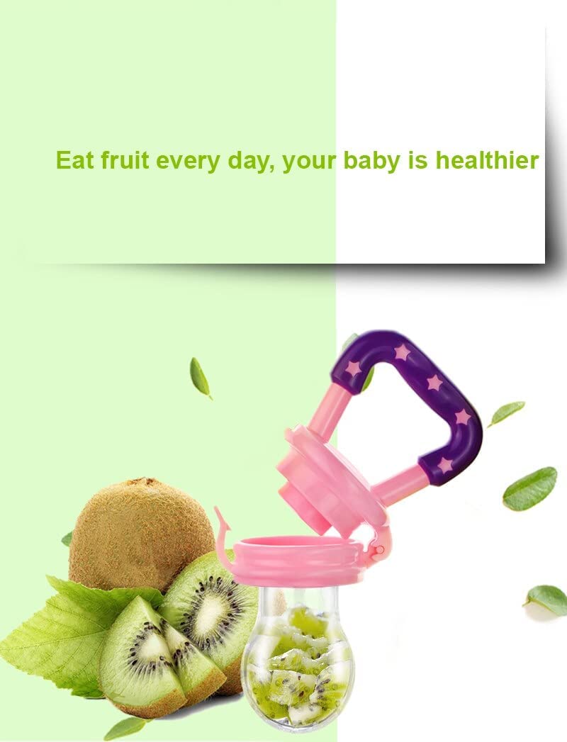 Waterproof Infant Silicone Fruit Teether for Babies 3-12 Months | BPA-Free Baby Teething Toys | 6-Pack Assorted Fruit Shapes for Soothing Sore Gums | Perfect for Home, Travel & Daycare Use