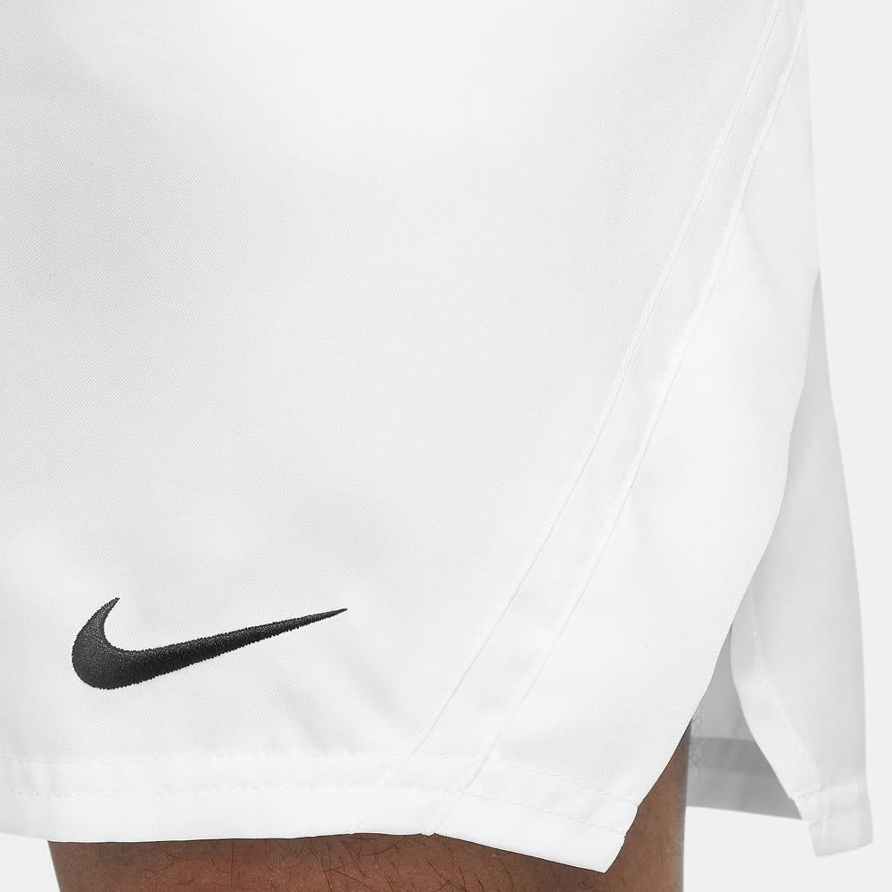 Nike Men's Victory 7 Running Shorts - White | Lightweight Breathable Athletic Shorts for Men | Perfect for Jogging, Gym Workouts & Casual Wear
