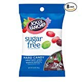 Sugar Free Jolly Rancher Hard Candy Assortment - 8 Pack of Peg Bags | Keto-Friendly Snacks for Office, Parties & Road Trips