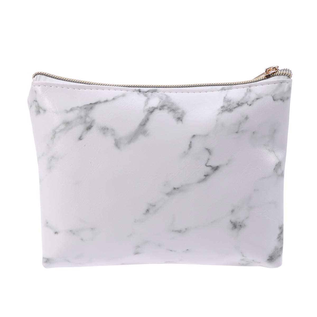Cabilock Fashion Marble Patterned Travel Organizer - Waterproof Cosmetic Bag, Makeup Pouch for Women, Multi-Use Storage Case for Toiletries, Jewelry & Accessories - Perfect for Travel, Gym & Daily Use