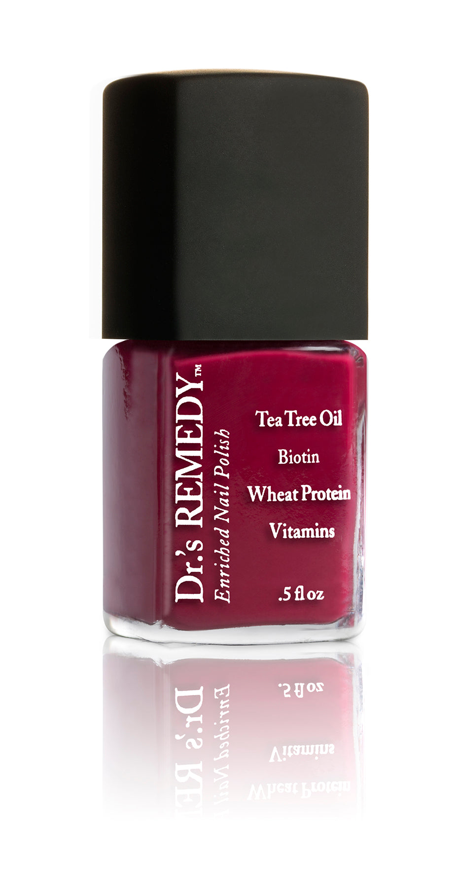 Dr.'s Remedy BALANCE Brick Red Nail Polish - 0.5 fl oz Vegan, 17-Free Formula for Healthy Nails - Perfect for Salon-Quality Manicures at Home or Professional Use