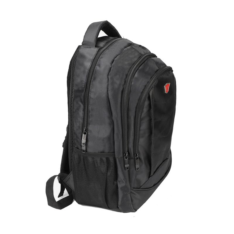 DUKAP RIU Executive Travel Backpack for Men & Women - 15.6 Inch Laptop Compartment, Water Resistant Business Backpack with Reinforced Shoulder Straps - Perfect for Office, Commuting & Air Travel - Black