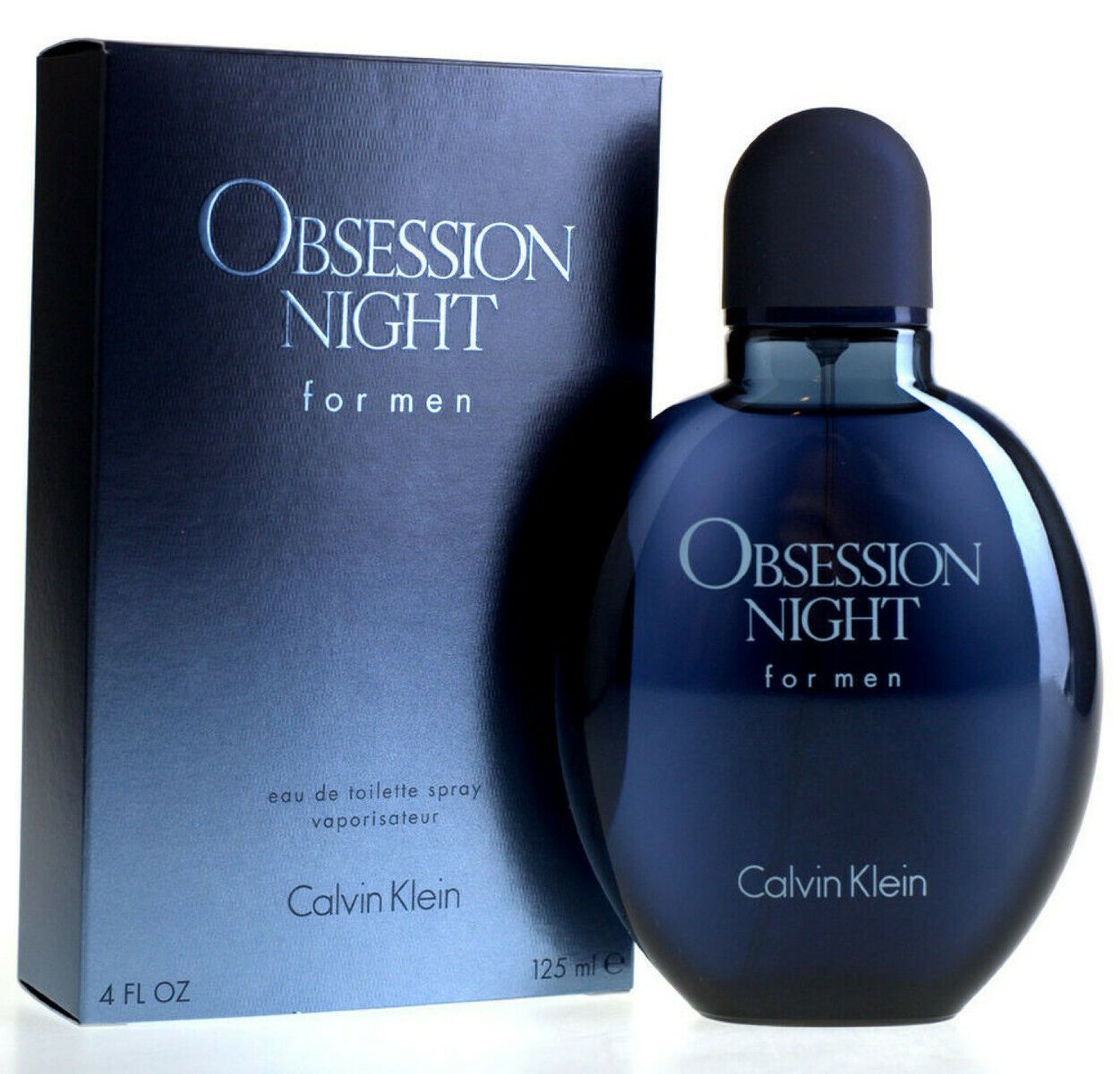 Calvin Klein CK Obsession Night 125ML Eau de Toilette Spray for Men - Long-Lasting Fragrance for Evening Wear & Special Occasions