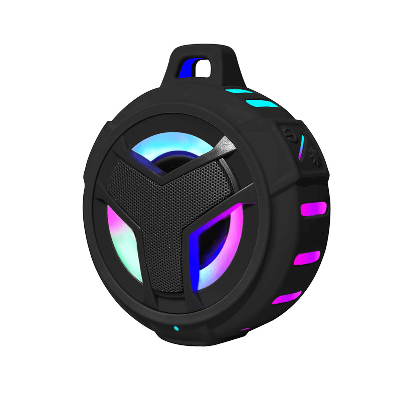Waterproof RGB Wireless Bluetooth Speaker B18P - Portable Outdoor Party Speaker with LED Lights, 20H Playtime, IPX7 Rating for Pool, Beach & Camping (Clearance Sale)