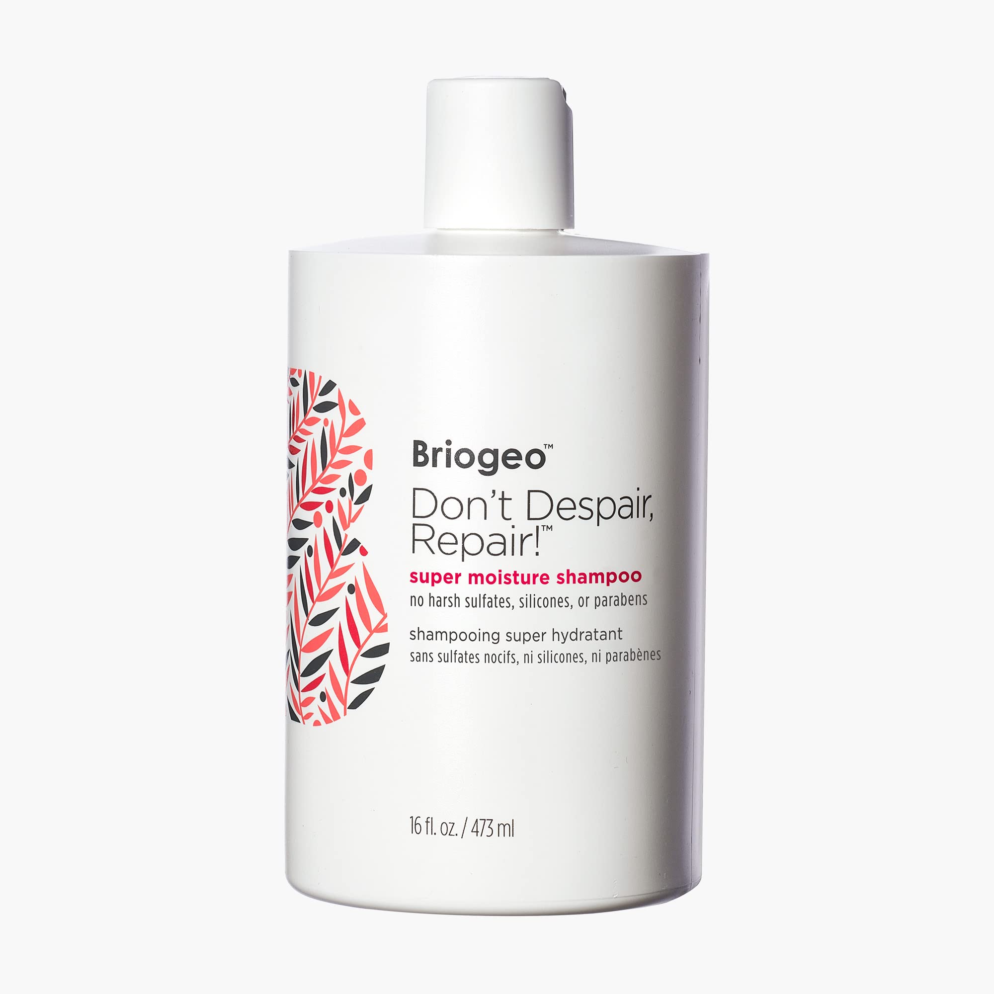 Briogeo Don't Despair, Repair! Super Moisture Shampoo for Dry Damaged Hair - Argan Oil Infused Protein Shampoo & Hair Treatment | Vegan & Cruelty-Free | Deep Hydration for Color-Treated, Frizzy & Brittle Hair
