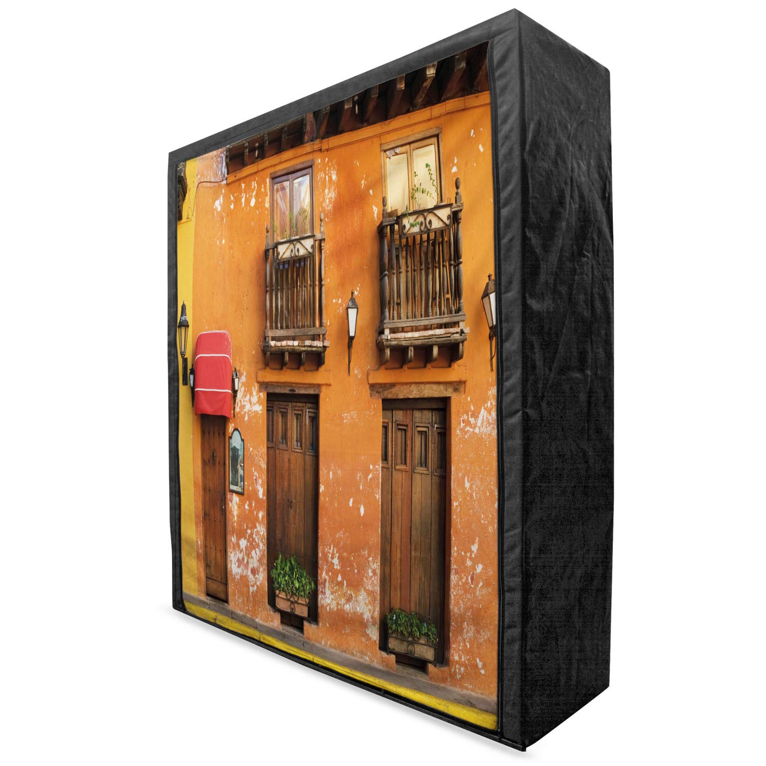 Ambesonne Portable Fabric Wardrobe - 59