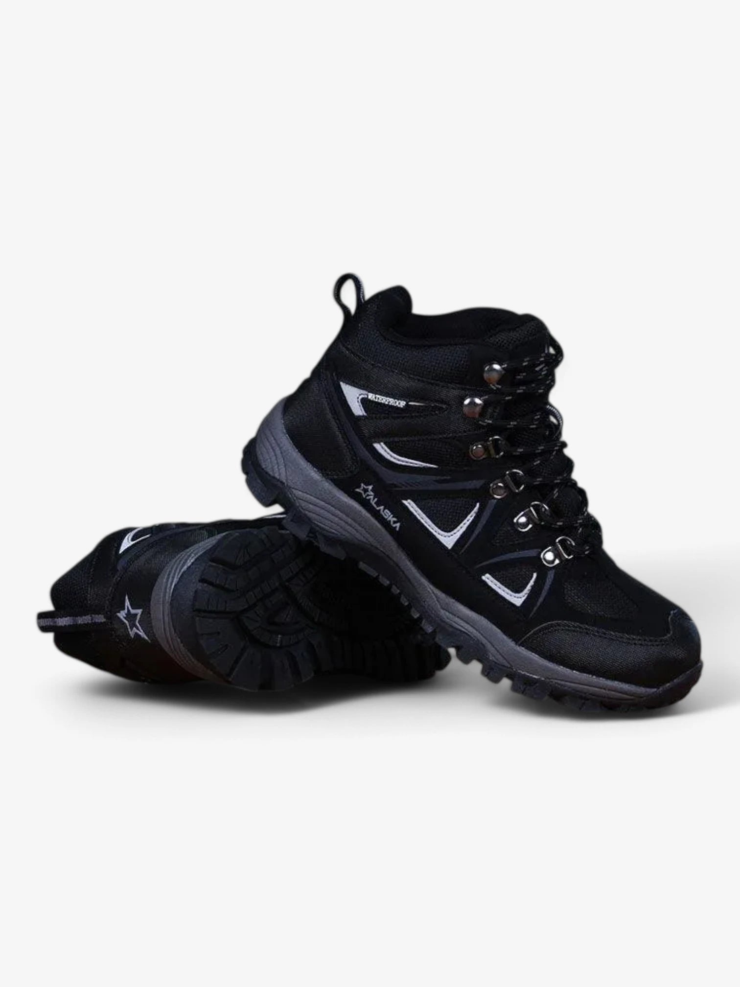Waterproof Alaska Jade Hiking Boots for Women - Black | Outdoor Trekking, Camping & Winter Adventures