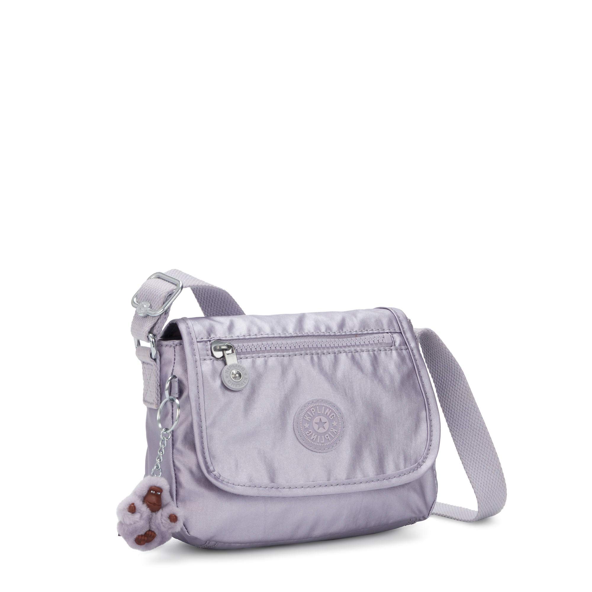 Kipling Sabian Metallic Crossbody Mini Bag - Stylish & Compact Purse for Women | Perfect for Travel, Shopping & Everyday Use