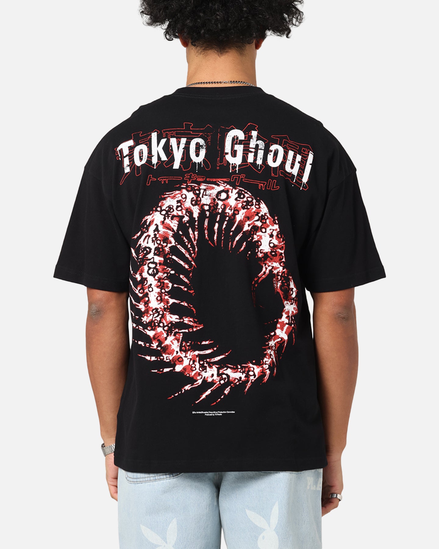 73 Studio X Tokyo Ghoul 1000 Minus 7 Graphic T-Shirt - Black Anime Manga Cosplay Tee for Fans & Collectors | Casual Wear & Convention Outfit