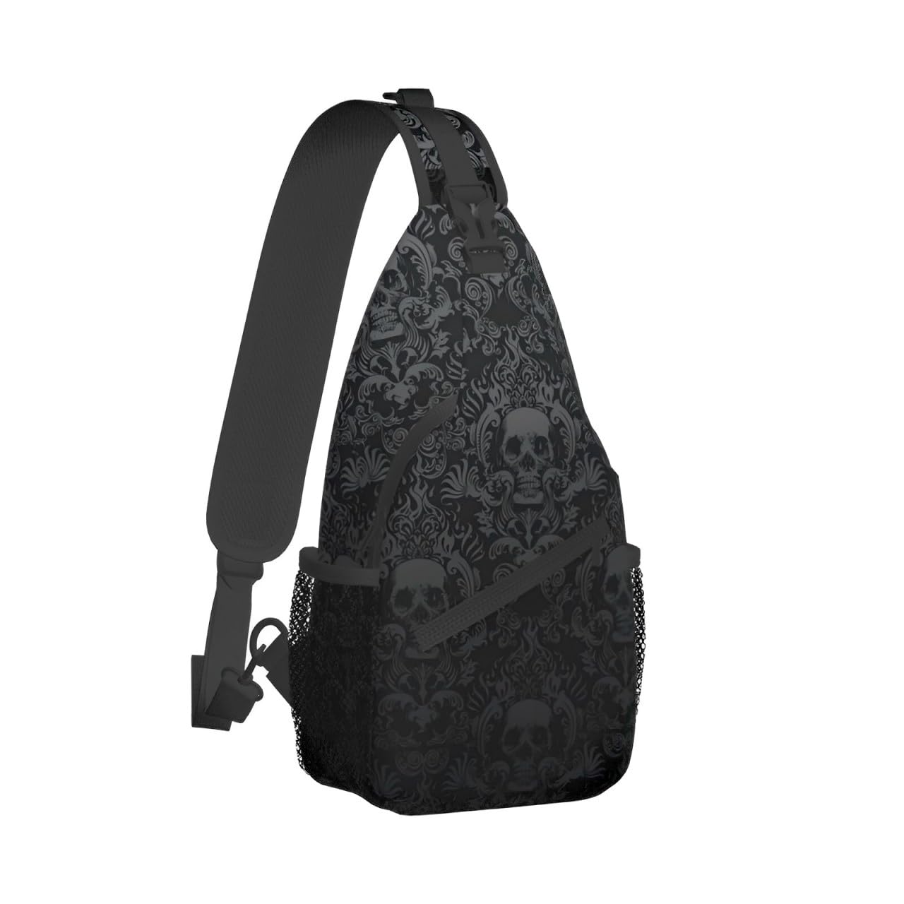 Trendy Sling Backpack for Men & Women - Lightweight Crossbody Shoulder Bag for Travel, Hiking, Work & School - Multipurpose Sling Bag with USB Charging Port (Perfect for Commuting, Outdoor Adventures & Daily Use)