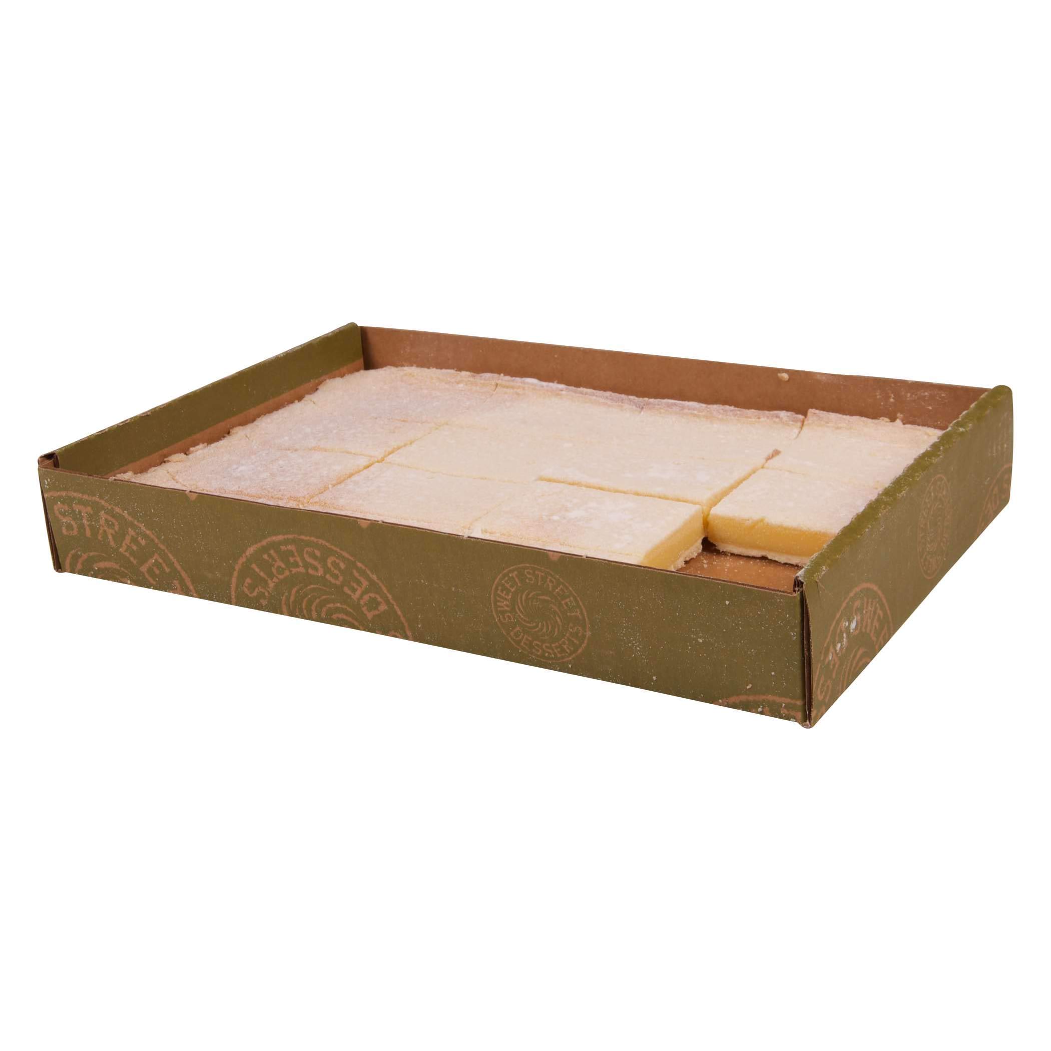 Sweet Street Shelf Stable Luscious Lemon Bar - 16 Slices (4 per Case) | Delicious Dessert for Parties, Office Snacks & Afternoon Tea Treats