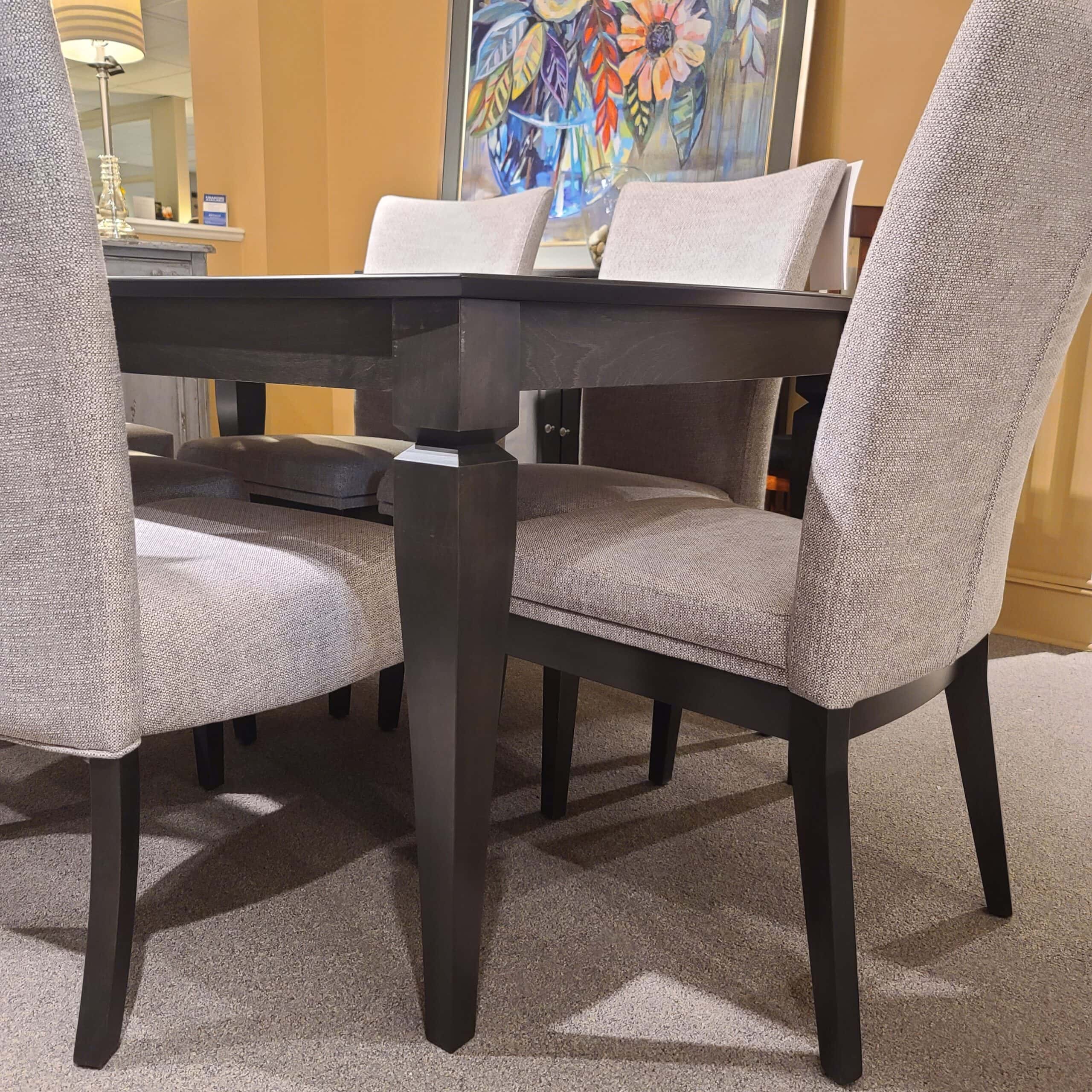 Modern Boat Shape Dining Table - Solid Wood Kitchen Table for Small Spaces, Perfect for Apartments, Condos, and Cozy Homes - Ideal for Dining, Entertaining, and Family Gatherings