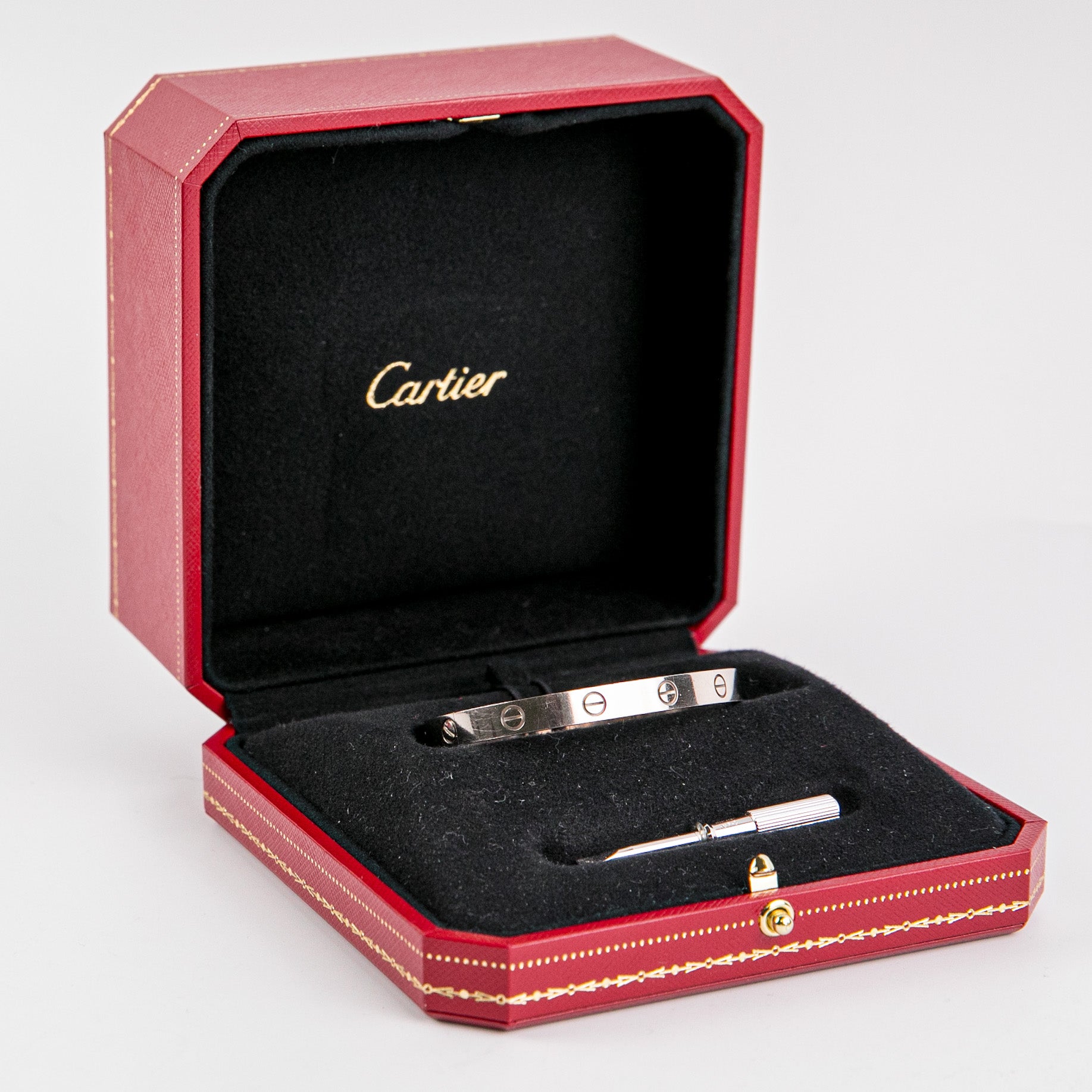 Cartier Love Bracelet 17 White Gold - Luxury Jewelry for Women, Perfect for Weddings, Anniversaries & Special Occasions