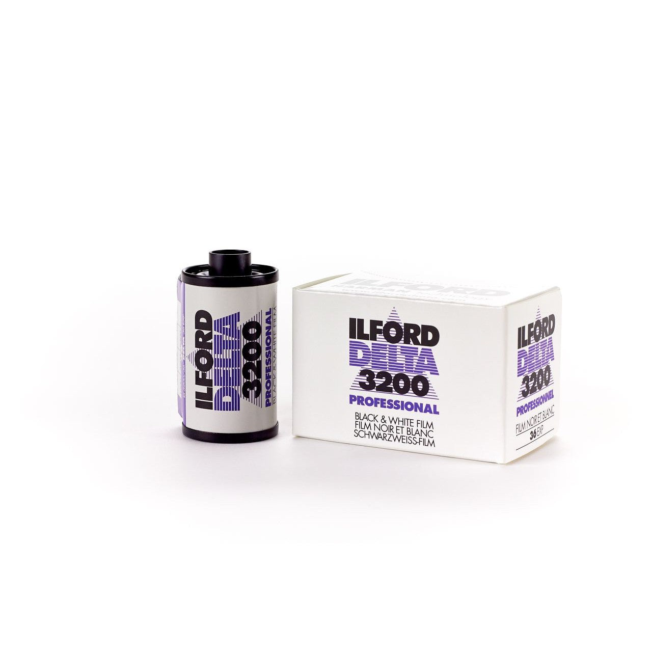 Ilford Delta 3200 Professional Black & White Film - 35mm, 36 Exposures, High ISO for Low Light Photography - Perfect for Night Photography, Street Photography & Artistic Portraits