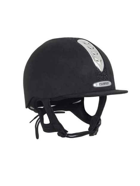 Champion Junior X Air Plus Dazzle Equestrian Helmet for Kids - Lightweight & Ventilated Riding Hat for Horseback Riding, Show Jumping & Dressage