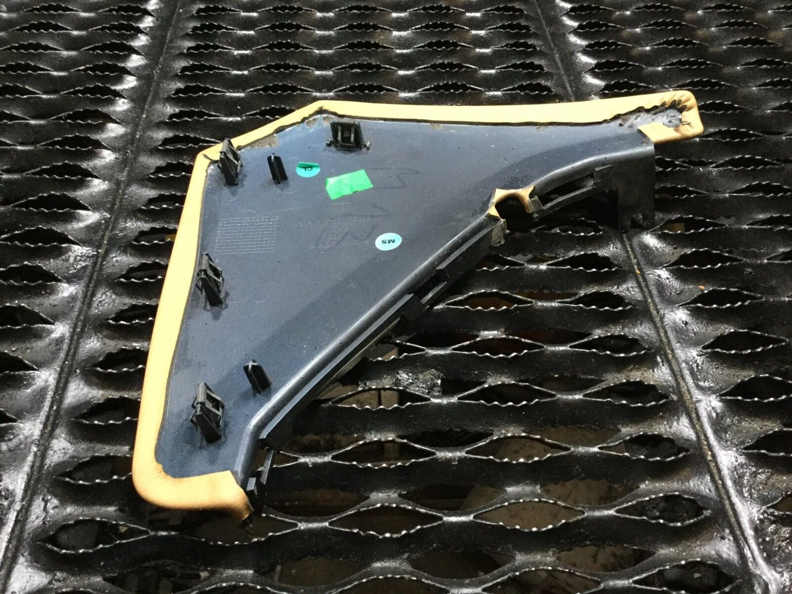 2003-2009 Porsche Cayenne Right Passenger Side Dash End Cap Cover - OEM Replacement Part - Perfect for Interior Restoration & Customization
