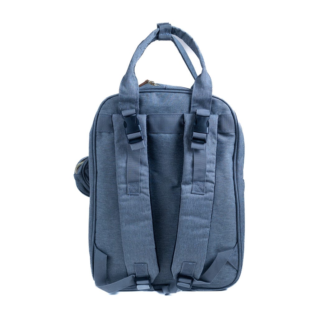 BabyBear Diaper Bag Backpack - Large Insulated Baby Bag with Changing Pad, Stroller Straps & Multiple Pockets for Travel, Daycare & Outings