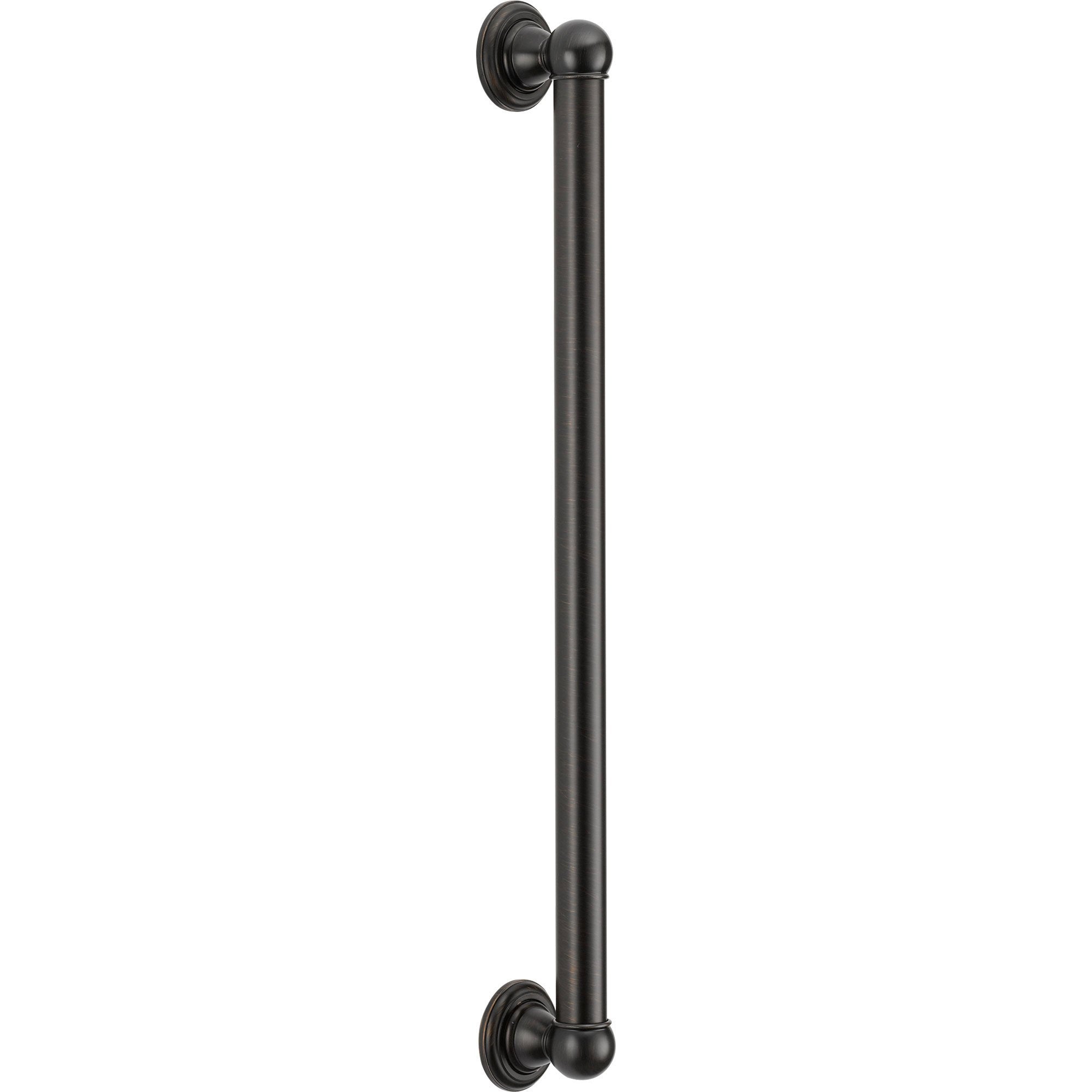 Delta ADA 24 Inch Wall Grab Bar in Venetian Bronze 561081 - Safety Handrail for Bathroom, Shower & Toilet - Perfect for Elderly & Disabled Accessibility