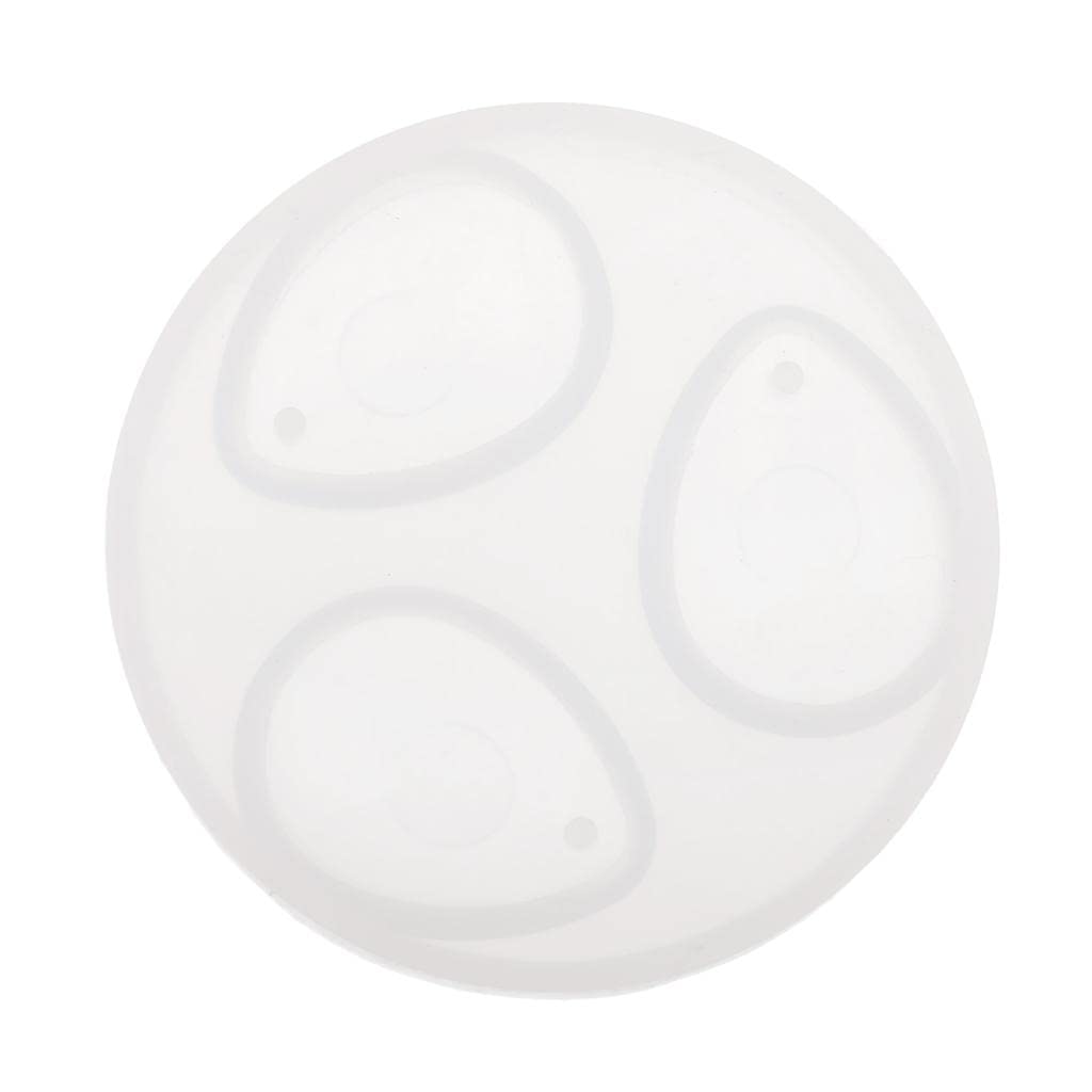 Fashion My Day® Water Drop Silicone Mold for DIY Jewelry Making - Domed Cabochon Pendant Charms with Hole | Craft Supplies for Resin, Candle Making & Home Decor Projects | Perfect for Handmade Necklaces, Keychains & Gifts