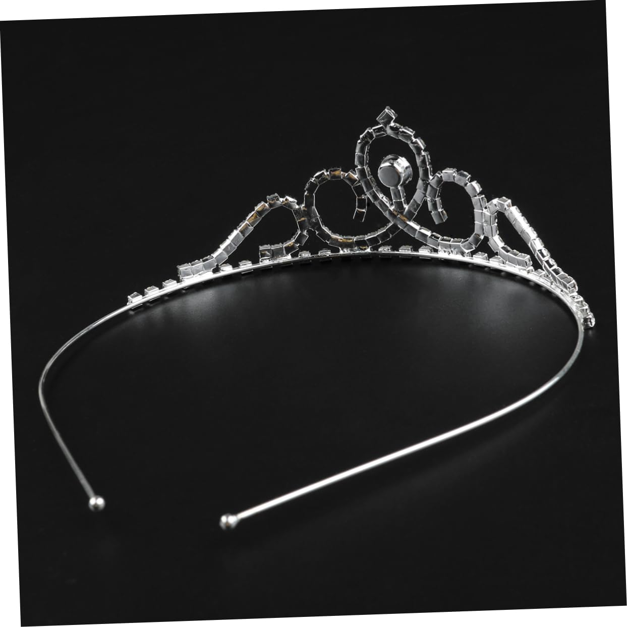 ABOOFAN 3-Piece Kids Hair Accessories Set - Rhinestone Bridal Tiara, Headband & Hairpins for Weddings, Christmas & Special Occasions | Sparkling Hair Jewelry for Flower Girls, Pageants & Birthday Parties