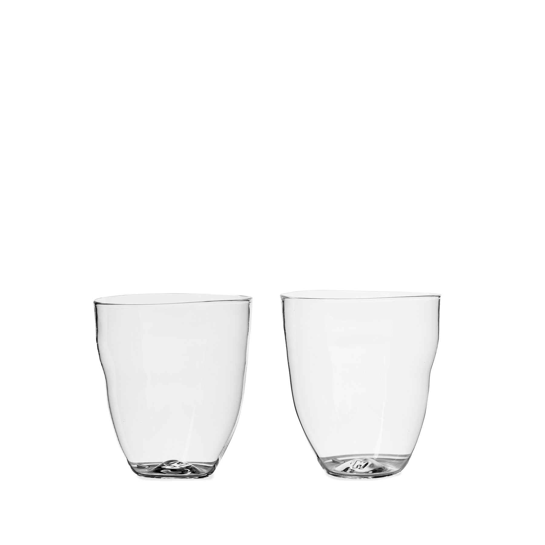 Premium Campana Glasses Set of 2 - Elegant Stemless Wine Glasses for Red, White Wine & Cocktails - Perfect for Dinner Parties, Weddings & Home Entertaining