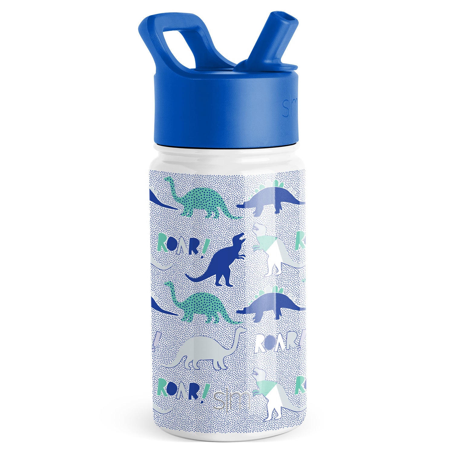 Summit Kids Water Bottle with Straw Lid - BPA Free Leak Proof Insulated Stainless Steel Bottle for School, Sports & Outdoor Activities