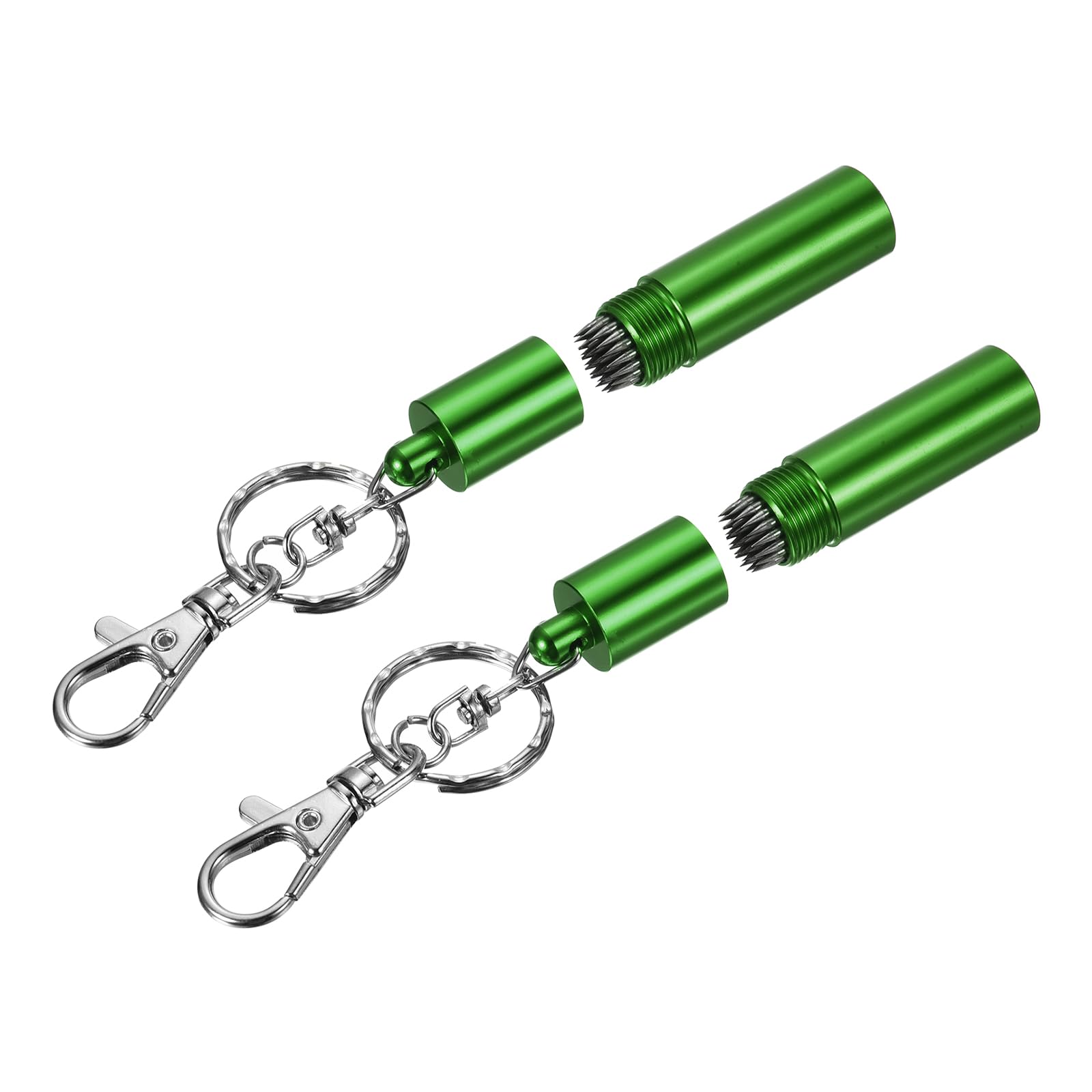 M METERXITY Snooker Billiard Pool Cue Tip Tool - Durable Aluminum Alloy Cue Stick Repair Kit with Keychain for Professional and Home Use