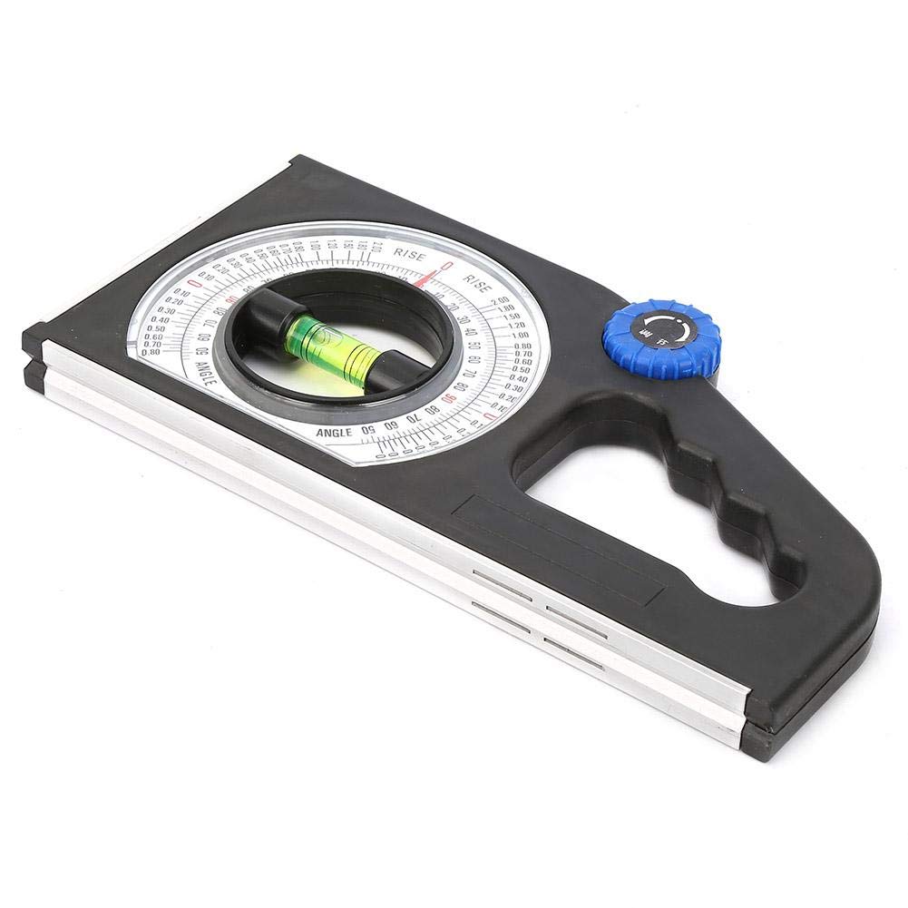 Professional Engineering Inclinometer - Universal Slope Measuring Ruler & Multifunction Angle Meter Gauge Tool for Construction, Carpentry & DIY Projects | Perfect for Home Improvement and Industrial Applications