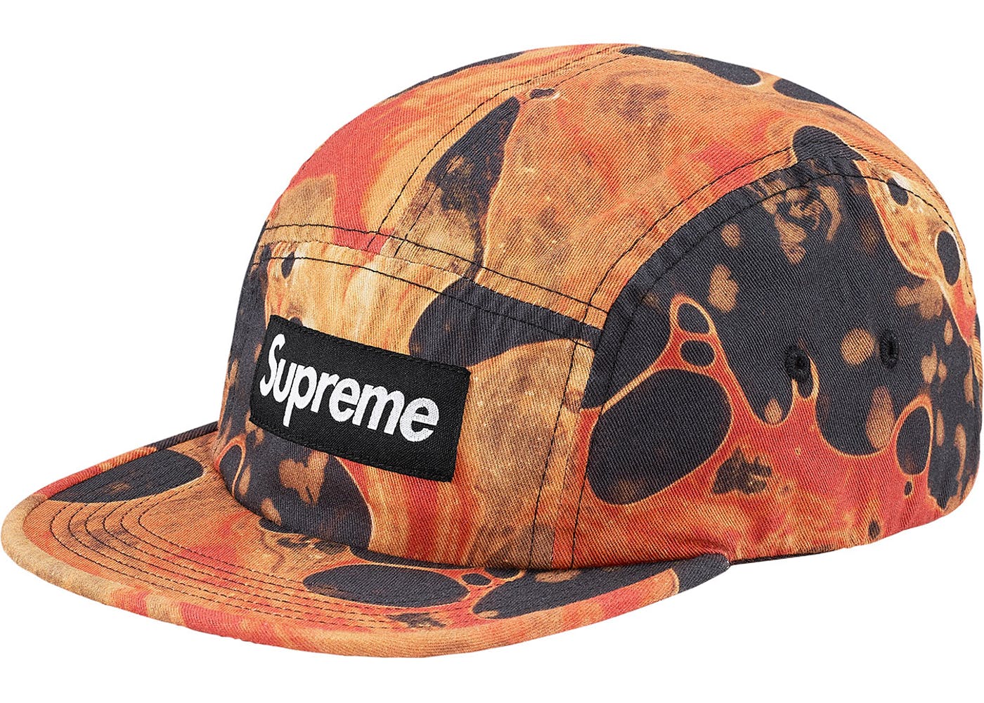 Supreme Blood and Semen Camp Cap - Black Adjustable Dad Hat for Streetwear & Skate Fashion | Perfect for Urban Outfits, Hip-Hop Style & Skating