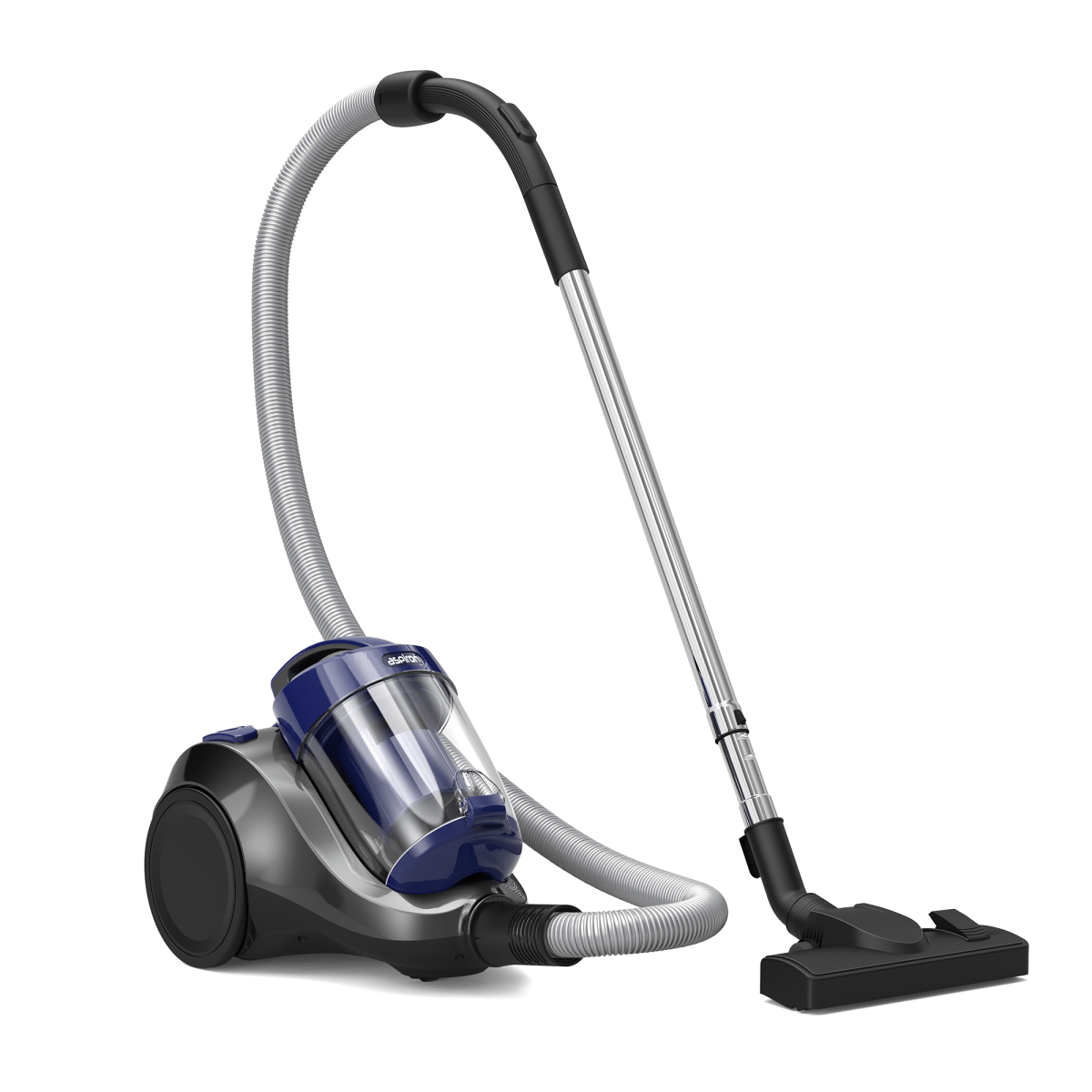 ASPIRON® 22000Pa Powerful Canister Vacuum Cleaner CA034 with 2.1QT Large Dust Cup | Corded Home Vacuum for Hardwood Floors, Carpets & Pet Hair | Ideal for House Cleaning, Office & Car Detailing