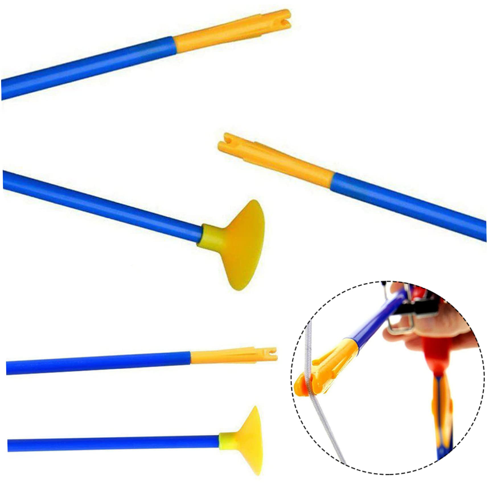 10Pcs Suction Cup Arrows - 16.5 Inch Safe Plastic Archery Set for Kids & Adults | Bow and Arrow Practice Toy with Strong Suction Tips | Perfect for Backyard Games, Birthday Parties & Outdoor Activities
